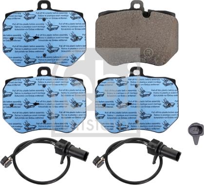 Febi Bilstein 16936 - Brake Pad Set, disc brake onlydrive.pro