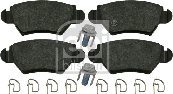 Febi Bilstein 16445 - Brake Pad Set, disc brake onlydrive.pro