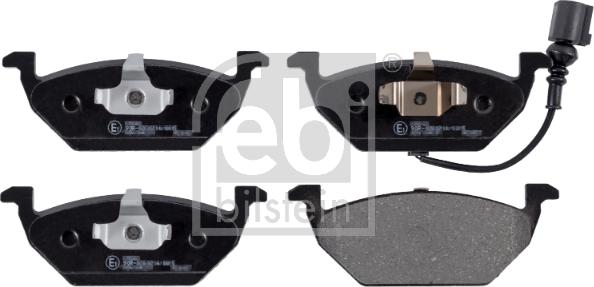 Febi Bilstein 16446 - Brake Pad Set, disc brake onlydrive.pro