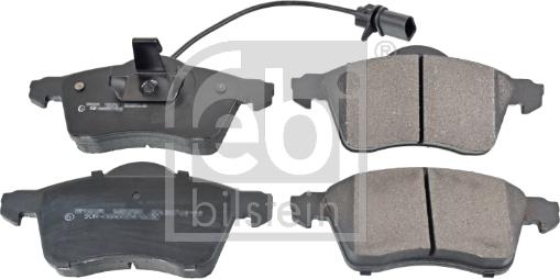 Febi Bilstein 16464 - Brake Pad Set, disc brake onlydrive.pro