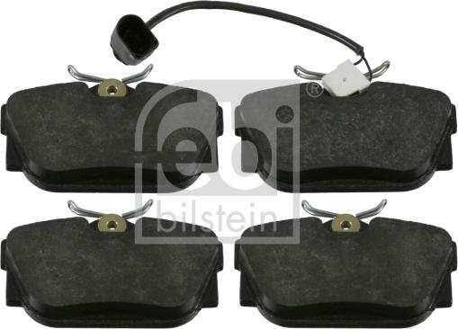 Febi Bilstein 16412 - Brake Pad Set, disc brake onlydrive.pro