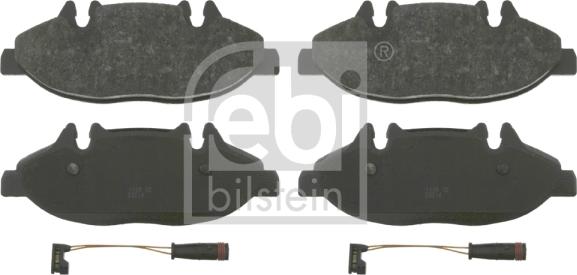 Febi Bilstein 16487 - Brake Pad Set, disc brake onlydrive.pro