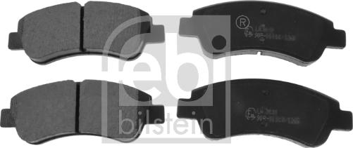 Febi Bilstein 16432 - Brake Pad Set, disc brake onlydrive.pro