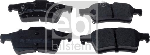 Febi Bilstein 16428 - Brake Pad Set, disc brake onlydrive.pro