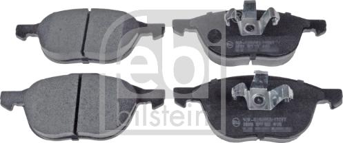 Febi Bilstein 16479 - Brake Pad Set, disc brake onlydrive.pro