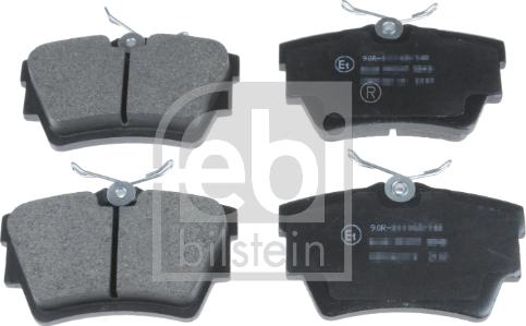 Febi Bilstein 16472 - Brake Pad Set, disc brake onlydrive.pro