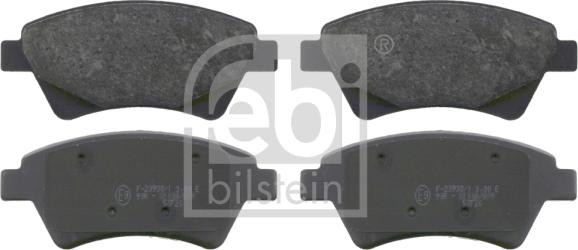 Febi Bilstein 16477 - Brake Pad Set, disc brake onlydrive.pro