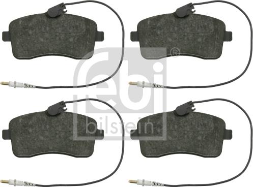 Febi Bilstein 16547 - Brake Pad Set, disc brake onlydrive.pro