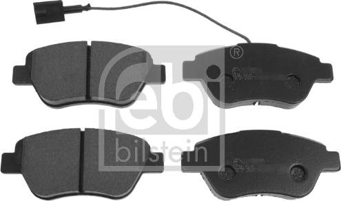 Febi Bilstein 16555 - Brake Pad Set, disc brake onlydrive.pro