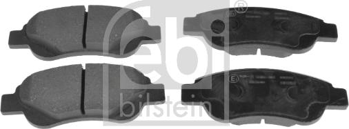 Febi Bilstein 16589 - Brake Pad Set, disc brake onlydrive.pro