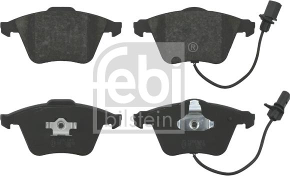 Febi Bilstein 16584 - Brake Pad Set, disc brake onlydrive.pro