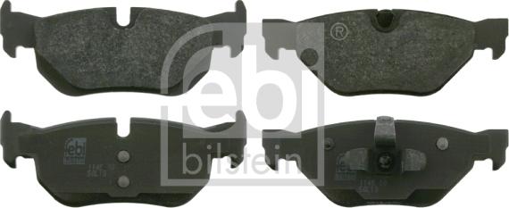 Febi Bilstein 16533 - Brake Pad Set, disc brake onlydrive.pro