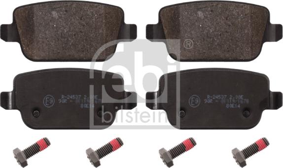 Febi Bilstein 16642 - Brake Pad Set, disc brake onlydrive.pro