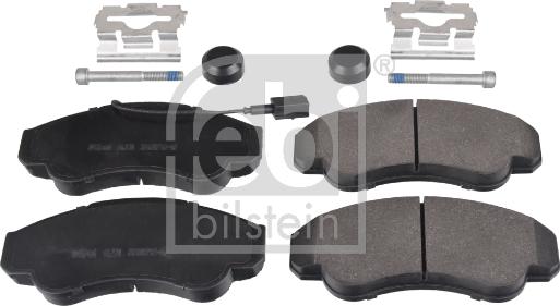 Febi Bilstein 16663 - Brake Pad Set, disc brake onlydrive.pro