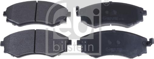 Febi Bilstein 16681 - Brake Pad Set, disc brake onlydrive.pro