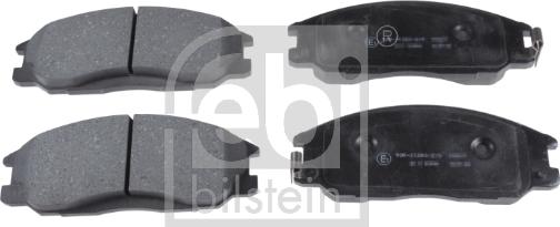 Febi Bilstein 16682 - Brake Pad Set, disc brake onlydrive.pro