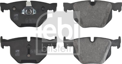 Febi Bilstein 16633 - Brake Pad Set, disc brake onlydrive.pro