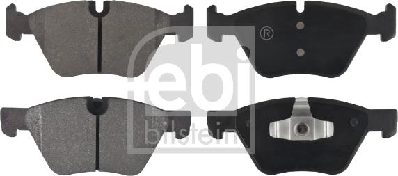 Febi Bilstein 16670 - Brake Pad Set, disc brake onlydrive.pro