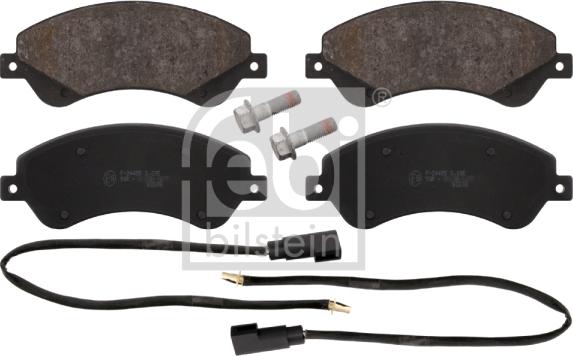 Febi Bilstein 16673 - Brake Pad Set, disc brake onlydrive.pro