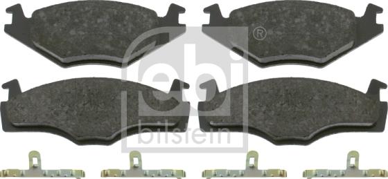 Febi Bilstein 16005 - Brake Pad Set, disc brake onlydrive.pro