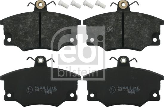 Febi Bilstein 16079 - Brake Pad Set, disc brake onlydrive.pro