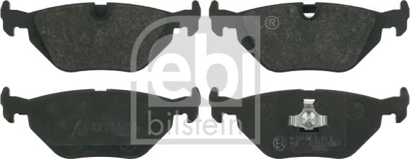 Febi Bilstein 16196 - Brake Pad Set, disc brake onlydrive.pro