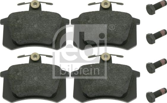 Febi Bilstein 16144 - Brake Pad Set, disc brake onlydrive.pro