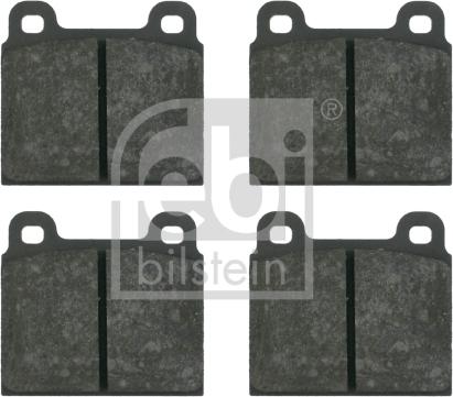 Febi Bilstein 16134 - Brake Pad Set, disc brake onlydrive.pro