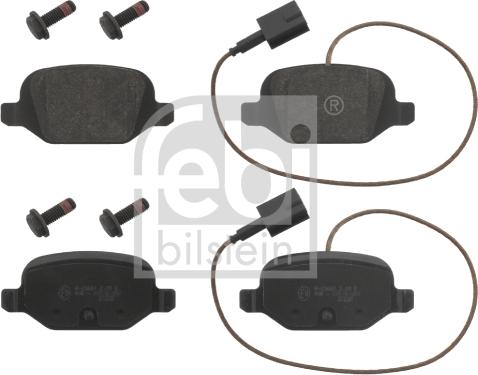 Febi Bilstein 16856 - Brake Pad Set, disc brake onlydrive.pro