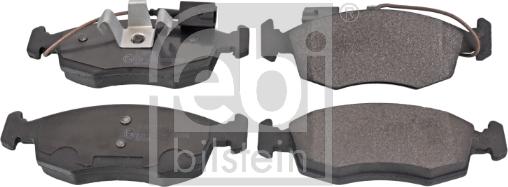 Febi Bilstein 16858 - Brake Pad Set, disc brake onlydrive.pro