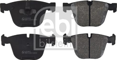 Febi Bilstein 16804 - Brake Pad Set, disc brake onlydrive.pro