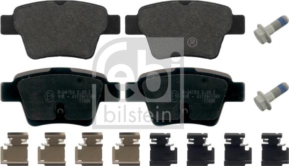 Febi Bilstein 16813 - Brake Pad Set, disc brake onlydrive.pro