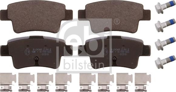 Febi Bilstein 16880 - Brake Pad Set, disc brake onlydrive.pro