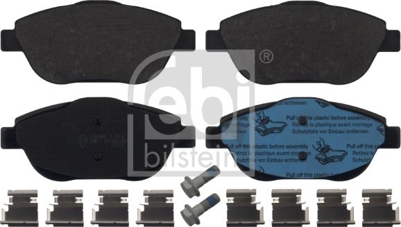 Febi Bilstein 16888 - Brake Pad Set, disc brake onlydrive.pro