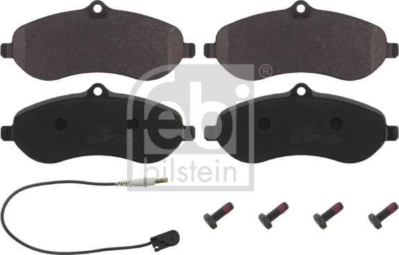 Febi Bilstein 16830 - Brake Pad Set, disc brake onlydrive.pro