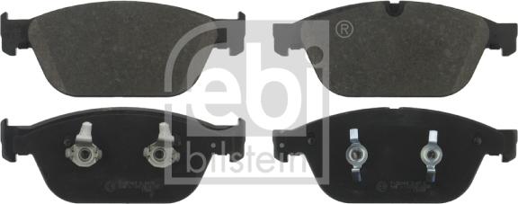 Febi Bilstein 16822 - Brake Pad Set, disc brake onlydrive.pro