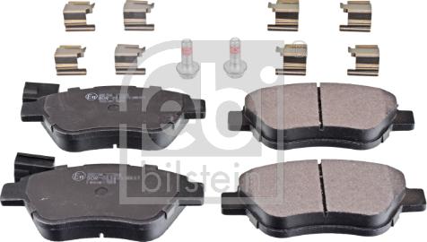 Febi Bilstein 16876 - Brake Pad Set, disc brake onlydrive.pro