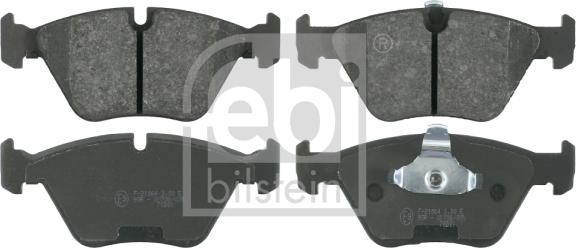 Febi Bilstein 16349 - Brake Pad Set, disc brake onlydrive.pro