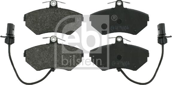 Febi Bilstein 16340 - Brake Pad Set, disc brake onlydrive.pro