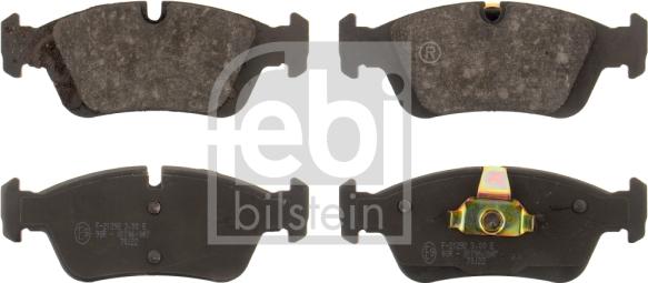 Febi Bilstein 16343 - Brake Pad Set, disc brake onlydrive.pro