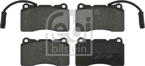 Febi Bilstein 16295 - Brake Pad Set, disc brake onlydrive.pro