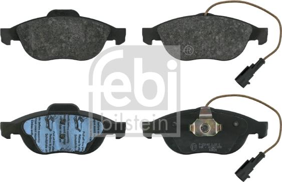 Febi Bilstein 16293 - Brake Pad Set, disc brake onlydrive.pro