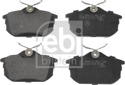 Febi Bilstein 16207 - Brake Pad Set, disc brake onlydrive.pro