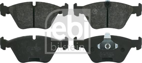 Febi Bilstein 16217 - Brake Pad Set, disc brake onlydrive.pro