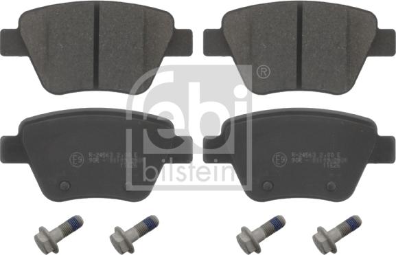 Febi Bilstein 16797 - Brake Pad Set, disc brake onlydrive.pro