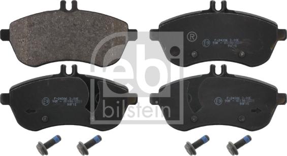 Febi Bilstein 16749 - Brake Pad Set, disc brake onlydrive.pro