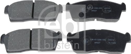 Febi Bilstein 16740 - Brake Pad Set, disc brake onlydrive.pro