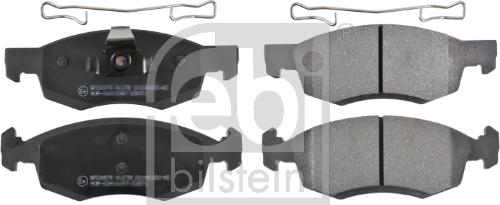 Febi Bilstein 16750 - Brake Pad Set, disc brake onlydrive.pro