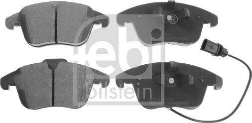 Febi Bilstein 16768 - Brake Pad Set, disc brake onlydrive.pro