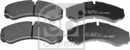 Febi Bilstein 16704 - Brake Pad Set, disc brake onlydrive.pro